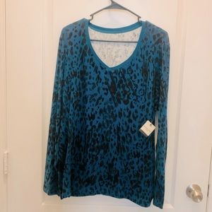 NWT St. John’s Bay long sleeve top